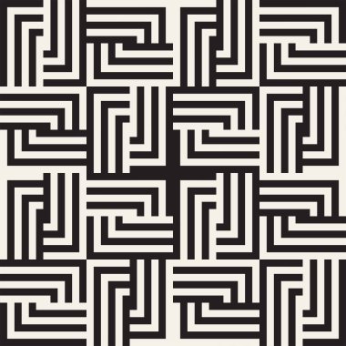 Sorunsuz vektör desen. Geometrik arka plan. Zarif çizgiler kafes