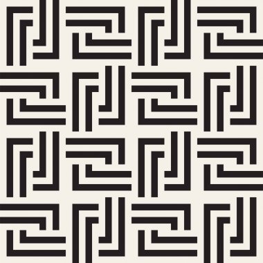 Sorunsuz vektör desen. Geometrik arka plan. Zarif çizgiler kafes