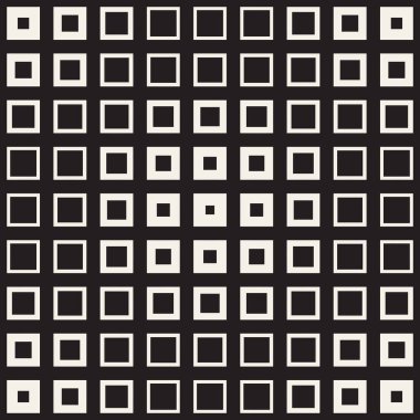 Geometrik dikdörtgen karolar yinelenen. Vektör Seamless Modeli.