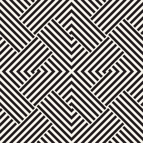 Geometrik yinelenen döşeme çizgili. Vektör Dikişsiz tek renkli desen