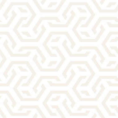 Vektör satırları desen titreşim sorunsuz. Altıgen kafes ile geometrik arka plan yinelenen.