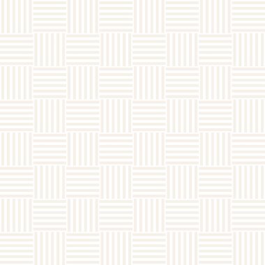 Geometrik yinelenen döşeme çizgili. Vektör Dikişsiz tek renkli ince desen