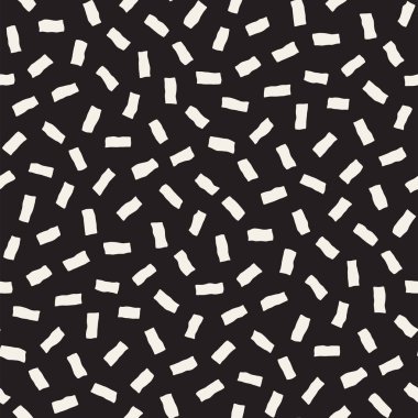 Vektör Seamless modeli. Dağınık geometrik şekiller ile arka plan.