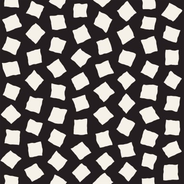 Vektör Seamless modeli. Dağınık geometrik şekiller ile arka plan.