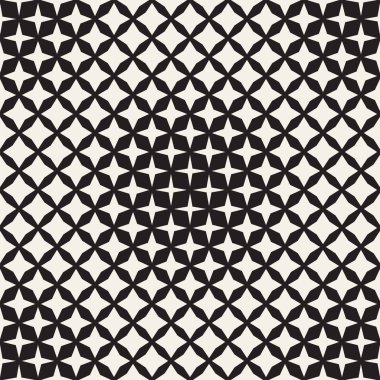 Geometrik sorunsuz yıldız şekiller desen. Yarı ton Gradient etkisi. Şık vektör çizim