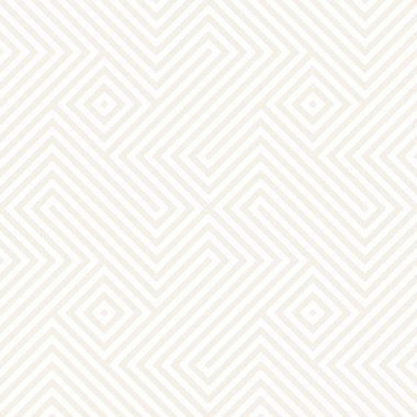 Geometrik yinelenen döşeme çizgili. Vektör Dikişsiz tek renkli ince desen