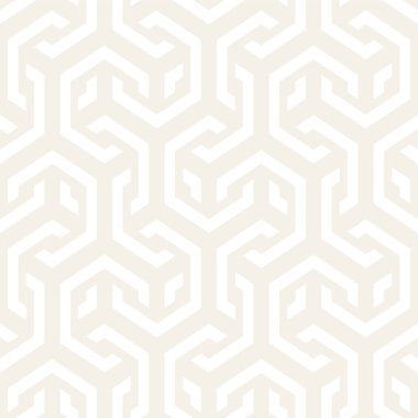 Vektör satırları desen titreşim sorunsuz. Altıgen kafes ile geometrik arka plan yinelenen.