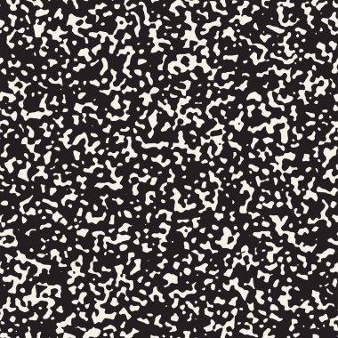 Gürültü soyut doku. Vektör sorunsuz siyah-beyaz desen.