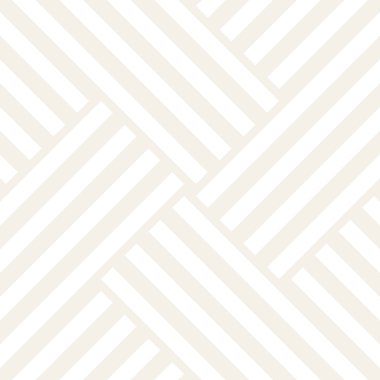 Geometrik yinelenen döşeme çizgili. Vektör Dikişsiz tek renkli ince desen