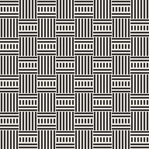 Abstract Geometric Pattern With Stripes Lattice. Seamless Vector Background — Stock Vector