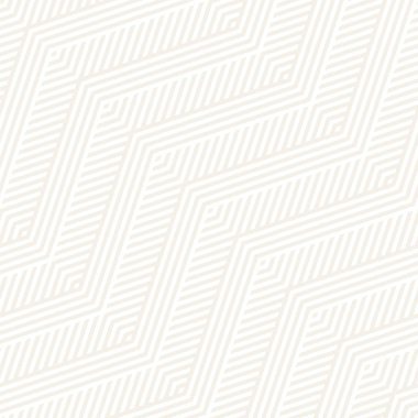 Soyut zikzak çizgiler. Şık etnik süsleme. Vektör Seamless modeli. İnce arka plan yinelenen