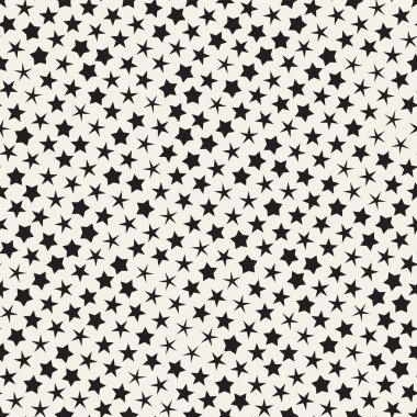 Modaya uygun doku dağınık geometrik şekiller ile. Vektör Seamless Modeli.