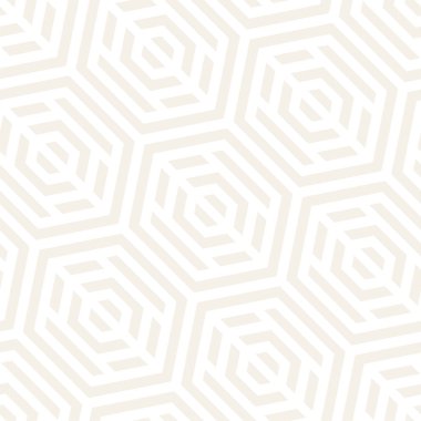 Vektör Seamless modeli. Yinelenen kafes arka plan. Doğrusal kılavuz çizgili altıgen elemanları.