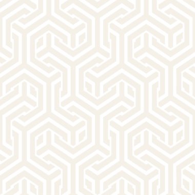 Vektör satırları desen titreşim sorunsuz. Altıgen kafes ile geometrik arka plan yinelenen.