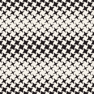 Geometrik sorunsuz yıldız şekiller desen. Yarı ton Gradient etkisi. Şık vektör çizim