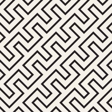 Labirent karışık satırları çağdaş grafik. Geometrik arka plan tasarlamak. Vektör Seamless Modeli.