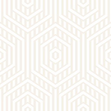 Vektör Seamless modeli. Yinelenen kafes arka plan. Doğrusal kılavuz çizgili altıgen elemanları.