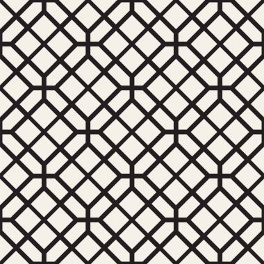 Kareler ile Seamless modeli. Vektör şık geometrik doğrusal yapı