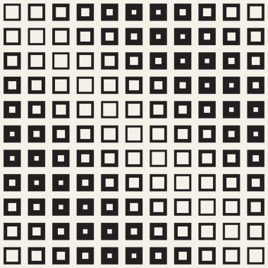 Geometrik dikdörtgen karolar yinelenen. Vektör Seamless Modeli.