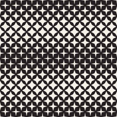 Geometrik sorunsuz yıldız şekiller desen. Yarı ton Gradient etkisi. Şık vektör çizim