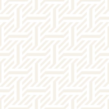 Vektör Seamless modeli. Modern şık titreşim satırları doku. Geometrik çizgili süsleme.