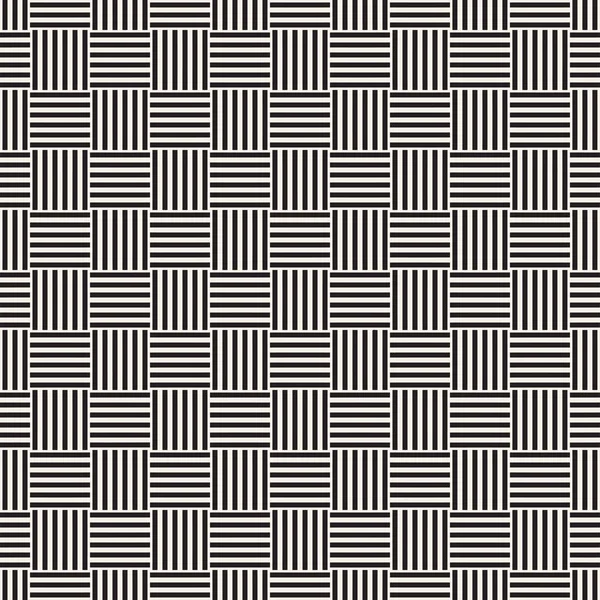 Çizgili kafes ile soyut geometrik desen. Sorunsuz vektör arka plan