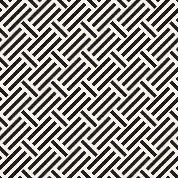 Motif géométrique abstrait avec treillis à rayures. Fond vectoriel sans couture — Image vectorielle