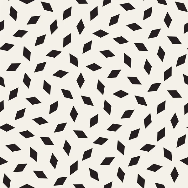 Trendy textuur met verspreide geometrische vormen. Naadloze patroon vector. — Stockvector