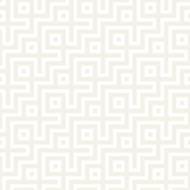 Labirent karışık satırları çağdaş grafik. Geometrik arka plan tasarlamak. Vektör Seamless Modeli.