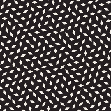 Modaya uygun doku dağınık geometrik şekiller ile. Vektör Seamless Modeli.