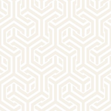 Vektör satırları desen titreşim sorunsuz. Altıgen kafes ile geometrik arka plan yinelenen.