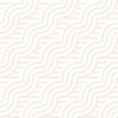 Dikişsiz tek renkli geometrik desen. Geometrik çizgili arka plan. Şık vektör satırları yazdırma