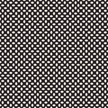 Simetrik çizgileri kafes ile geometrik etnik köken. Vektör soyut Seamless Modeli.