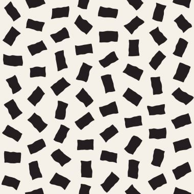 Vektör Seamless modeli. Dağınık geometrik şekiller ile arka plan.