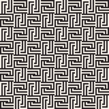 Sorunsuz vektör desen. Geometrik arka plan. Doğrusal kılavuz yapısı.