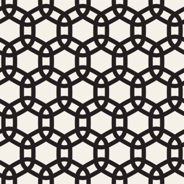 Vektör kesintisiz geometrik desen. Geometrik arka plan tasarlamak.