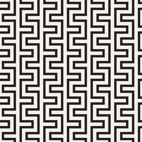 迷路の複雑に入り組んだ線現代的なグラフィック。抽象的な幾何学的な背景デザイン。シームレスなパターン ベクトル. — ストックベクタ