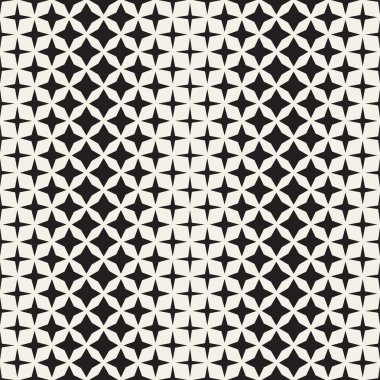 Geometrik sorunsuz yıldız şekiller desen. Yarı ton Gradient etkisi. Şık vektör çizim