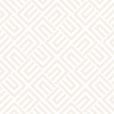 Geometrik yinelenen döşeme çizgili. Vektör Dikişsiz tek renkli ince desen