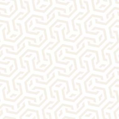 Vektör satırları desen titreşim sorunsuz. Altıgen kafes ile geometrik arka plan yinelenen.