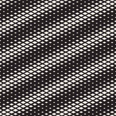 Yinelenen dikdörtgen şekli yarı ton. Modern geometrik kafes doku. Vektör Seamless Modeli