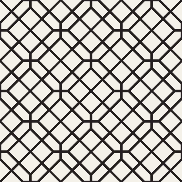 Nahtloses Muster mit Quadraten. Vektor stilvolle geometrische lineare Struktur — Stockvektor