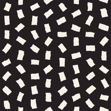 Vektör Seamless modeli. Dağınık geometrik şekiller ile arka plan.