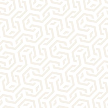 Vektör satırları desen titreşim sorunsuz. Altıgen kafes ile geometrik arka plan yinelenen.