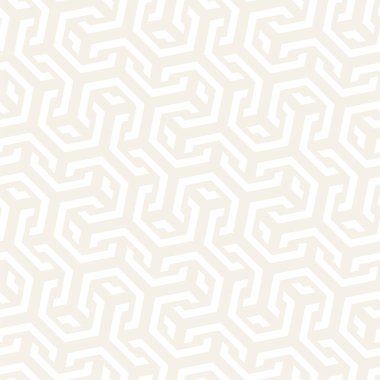 Vektör satırları desen titreşim sorunsuz. Altıgen kafes ile geometrik arka plan yinelenen.