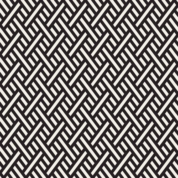 Абстрактний Геометричний Візерунок Ґратками Безшовний Векторний Фон Монохромна Стильна Текстура — стоковий вектор