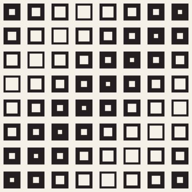 Geometrik dikdörtgen karolar yinelenen. Vektör Seamless Modeli.