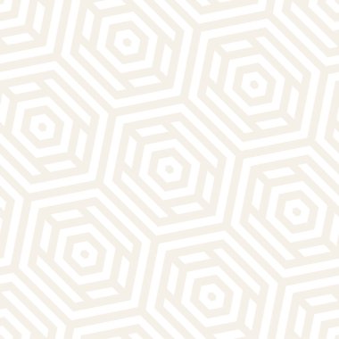 Vektör Seamless modeli. Yinelenen kafes arka plan. Doğrusal kılavuz çizgili altıgen elemanları.