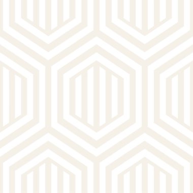 Vektör Seamless modeli. Yinelenen kafes arka plan. Doğrusal kılavuz çizgili altıgen elemanları.