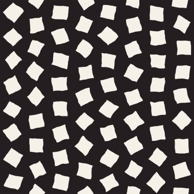 Vektör Seamless modeli. Dağınık geometrik şekiller ile arka plan.